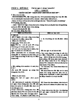 Giáo án lớp 5 - Tuần 26