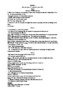 Giáo án lớp 5 - Tuần 4 năm 2011