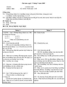 Giáo án lớp 5 - Tuần 4, thứ năm