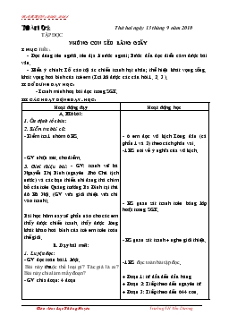 Giáo án lớp 5, tuần 4