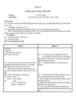 Giáo án lớp 5 - Tuần 5, thứ hai