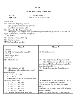 Giáo án lớp 5 - Tuần 7, thứ 2