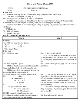 Giáo án lớp 5 - Tuần 7, thứ tư