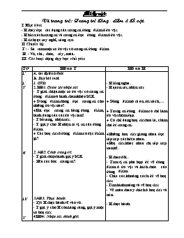 Giáo án môn Mỹ thuật - Tuần 14