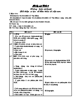 Giáo án môn Mỹ thuật - Tuần 9