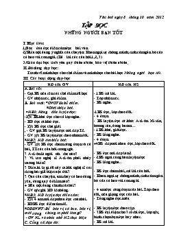 Giáo án môn Tiếng Việt - Tuần 7