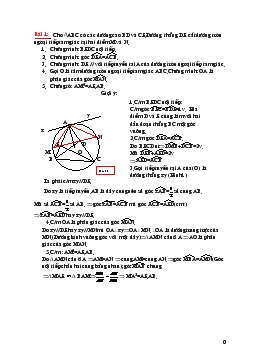 Tổng hợp 100 bài hình học hay