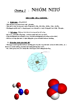 Giáo án Hóa học lớp 11 - Chương 2: Nhóm nitơ