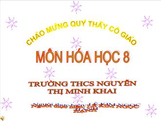 Giáo án Hóa học lớp 8 - Bài 28 - Tiết 42: Không Khí - Sự Cháy (tiết 1)