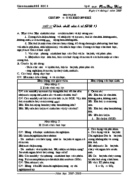 Giáo Án Hóa Học Lớp 8 - Học Kỳ II- Phan Duy Đồng