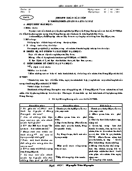 Giáo án Lịch sử 7 - Tiết 51, Bài 25: Phong trào Tây Sơn - Nguyễn Văn Nguyên