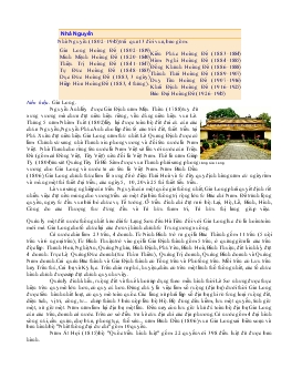 Tìm hiểu Lịch sử về Nhà Nguyễn (1802 - 1945)
