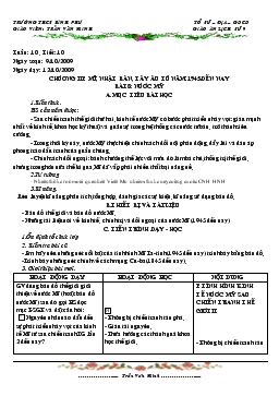 Giáo án môn Lịch sử lớp 9 - Bài 8: Nước Mỹ