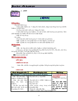 Bài giảng Tuần 17 - Tiết 33: Cácbon (tiếp)