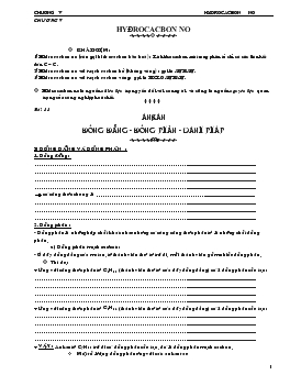 Bài giảng Bài 33: Ankan đồng đẳng – đồng phân – danh pháp (tiếp)