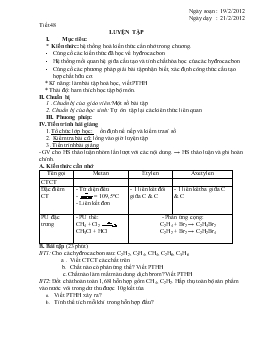 Bài giảng Tiết 48: Luyện tập (tiếp)