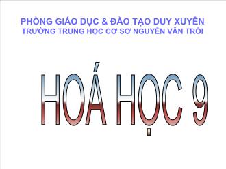 Bài giảng Tính chất hoá học của kim loại (tiết 7)