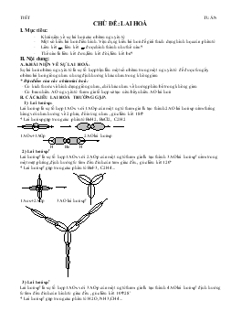 Bài giảng Lai hoá (tiếp)