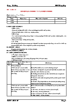 Bài giảng Tiết 23 - Bài 15: Luyện tập: Polime và vật liệu polime (tiếp theo)