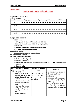 Bài giảng Tiết 63 - Bài 41: Nhận biết một số chất khí (tiết 1)