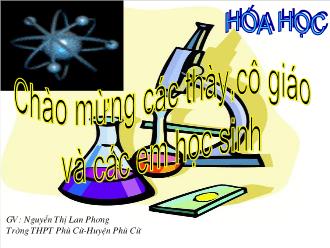 Bài giảng Tiết 71: Cấu tạo phân tử, tính chất vật lí, tính chất hoá học và ứng dụng của axit sunfuric (tiếp)