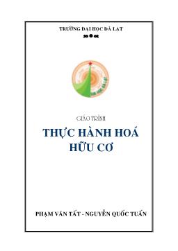 Giáo trình thực hành hoá hữu cơ