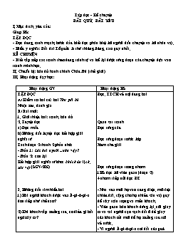 Giáo án các môn lớp 3 học kì I - Tuần 11