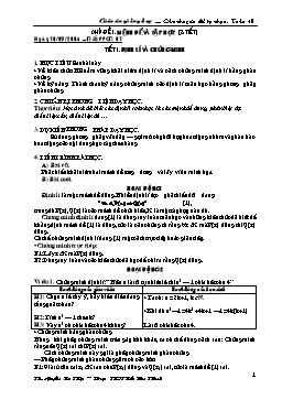 Các Chuyên đề tự chọn Toán 10 - Chủ đề 1: Mệnh đề và tập hợp (3 tiết)