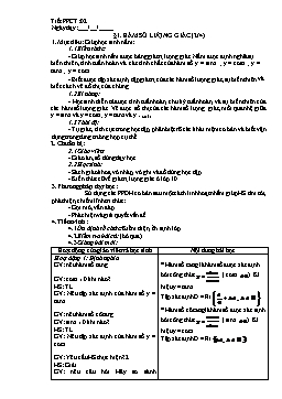 Giáo án Đại số Giải tích 11 tiết 2: Hàm số lượng giác (2/4)