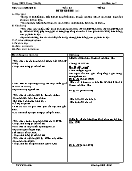 Giáo án Hình học 7 - Tuần 25 - Trường THCS Trương Vĩnh Ký