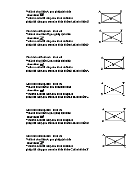 Kiểm tra 15 phút Hình học 11