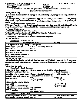 Giáo án Đại số và Giải tích 11 – GV: Nguyễn Phúc Đức