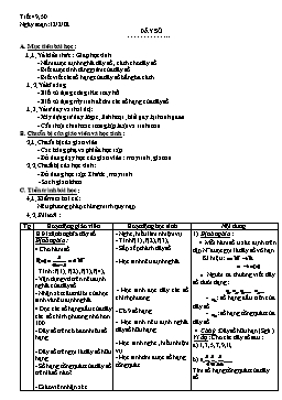 Giáo án Đại số và Giải tích 11 NC tiết 49, 50: Dãy số