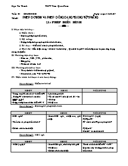 Giáo án Hình học 11 chuẩn cả năm - THPT Tran Quoc Toan