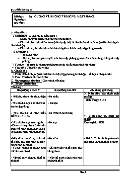 Giáo án Hình học 11 nâng cao - Chương 2