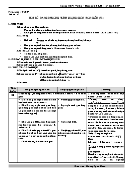 Giáo án Đại Số 11 - Ban KHTN - Tiết 15: Một số dạng phương trình lượng giác đơn giản (t3)