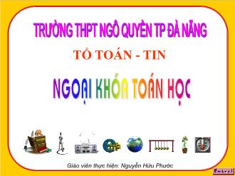 Ngoại khóa toán học