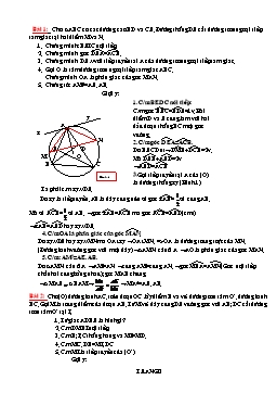 Tổng hợp bài tập Hình không gian